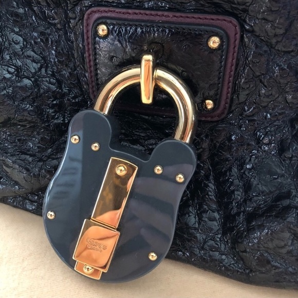 Authentic Loewe Bolso Calle Grand Marino Bag - Picture 4 of 7